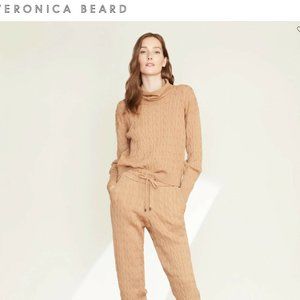 Veronica Beard Auden Cable Knit Sweatpants Size S $350 Retail